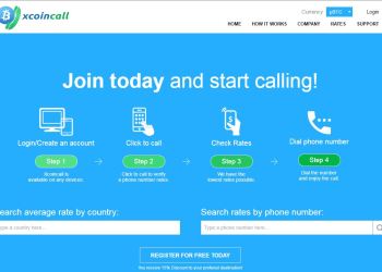 xcoincall homepage