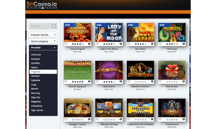 BitCasino Screenshot