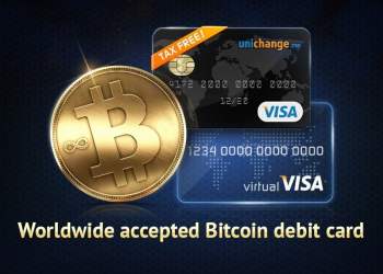 unichange bitcoin card
