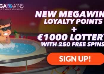 New Megawins Loyalty Points and €1000 Lottery with 250 Free Spins!