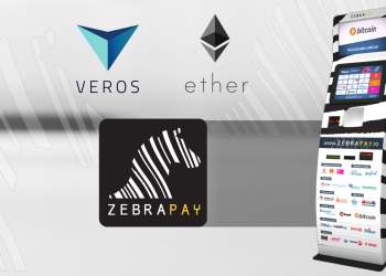 ZebraPay to Support VEROS and Ether Cryptocurrencies Soon
