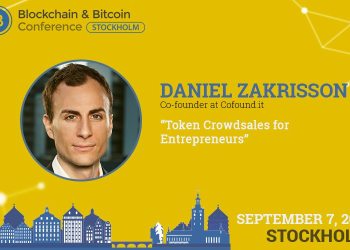 Daniel Zakrisson, speaker at Blockchain & Bitcoin Conference Stockholm, to answer 5 key questions regarding crowdsale
