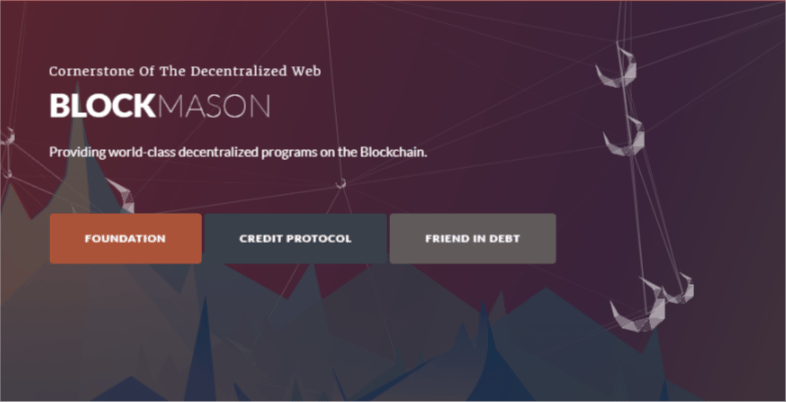 BlockMason, press release, credit protocol