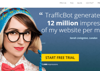 Buy Website Traffic via Bitcoin or PayPal in TrafficBot