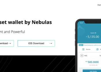 Nebulas, NAS Nano, wallet, mobile