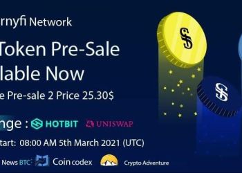 Yearnyfi Network Announces YNI Exclusive Presale, Token Listing 5th March 2021 on Hotbit and Uniswap