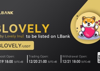 LBank Exchange Will List Baby Lovely Inu (BLOVELY) on December 20, 2021