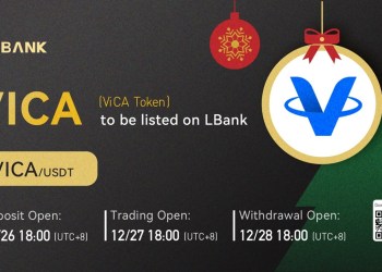 LBank Exchange Will List ViCA on December 27, 2021