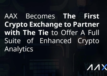 AAX Becomes the First Crypto Exchange to Partner with The Tie to Offer A Full Suite of Enhanced Crypto Analytics