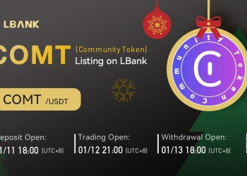 LBank Exchange Will List Community Token (COMT) on January 12, 2022