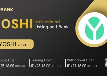 LBank Exchange Will List Yoshi.exchange (YOSHI) on January 26, 2022