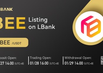 LBank Exchange Will List BEE Token on January 28, 2022