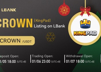 LBank Exchange Will List KingPad (CROWN) on January 6, 2022