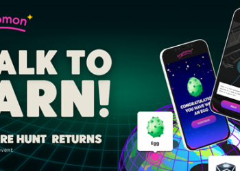 Kryptomon’s Treasure Hunt “Walk-to-Earn” Game Event Returns!