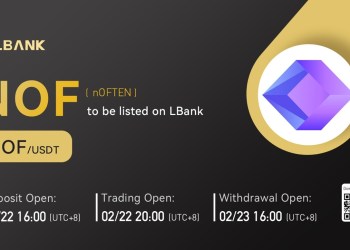 nOFTEN (NOF) Is Now Available for Trading on LBank Exchange