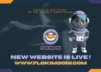 Flokimooni Launches Their New Website and NFT Collections, Shows the Power of Memecoin