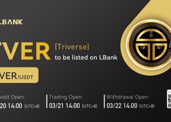 LBank Exchange Will List Triverse (TVER) on March 21, 2022