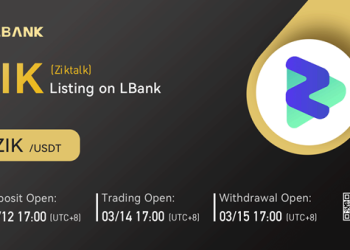 LBank Exchange Will List Ziktalk (ZIK) on March 14, 2022