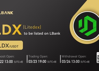 Litedex Protocol, the First DEX in Indonesia Supported by Deputy Minister of Trade as a Meta Finance Blockchain Developer, to be Listed on LBank