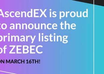 AscendEX Lists ZEBEC, ZBC