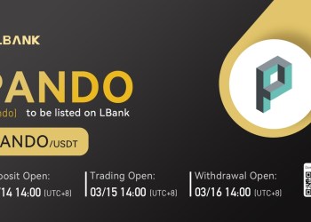 LBank Exchange Will List Pando (PANDO) on March 15, 2022