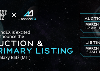 AscendEX Lists Galaxy Blitz, MIT