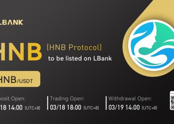 HNB Protocol (HNB) Is Now Available for Trading on LBank Exchange