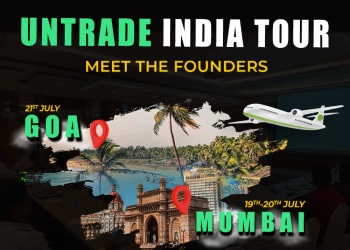 UnTrade Brings Financial Freedom to the Masses: India Tour Kicks Off in Delhi, Next Stop Mumbai and Goa