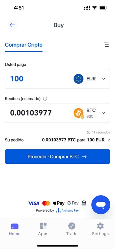 Comprar Bitcoin con tarjeta de crédito