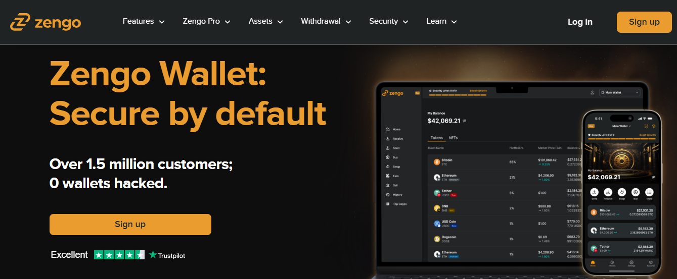 ¿Cuál es la mejor wallet crypto en 2025? - Zengo