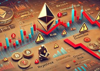 Ethereum en Riesgo: Presión de Venta Aumenta y el Soporte de $1,900 Tiembla