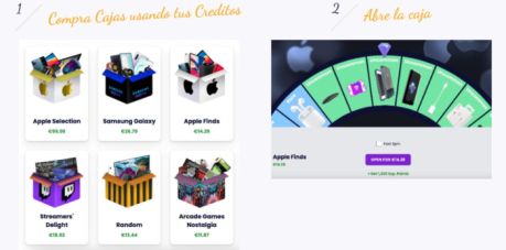 elije tu caja sorpresa