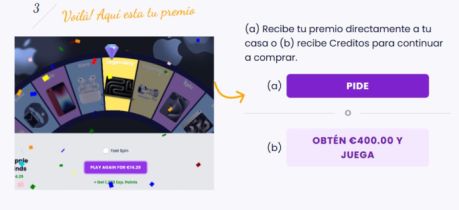 descubre el premio de tu caja sorpresa