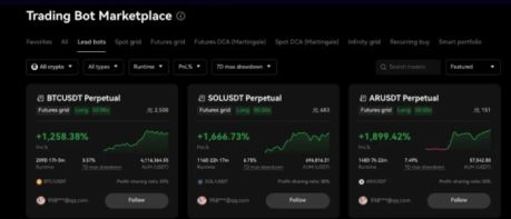 trading bot de OKX