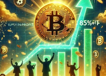 Bitcoin Supply in Profit Rises Above 85%— Is Euphoria Setting In?