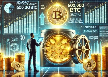 Strategy’s Bitcoin Portfolio Grows To Nearly 600,000 BTC After Recent Purchase