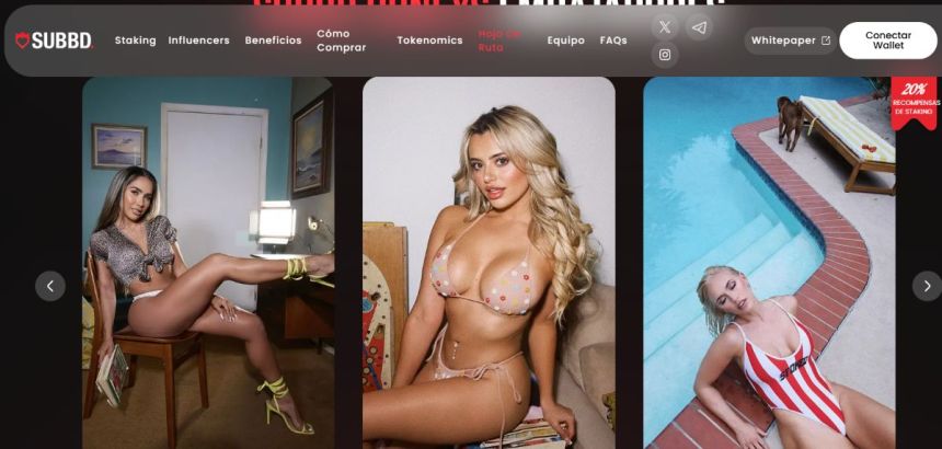 El token de IA que revoluciona el contenido: SUBBD rompe récords con impulso de influencers