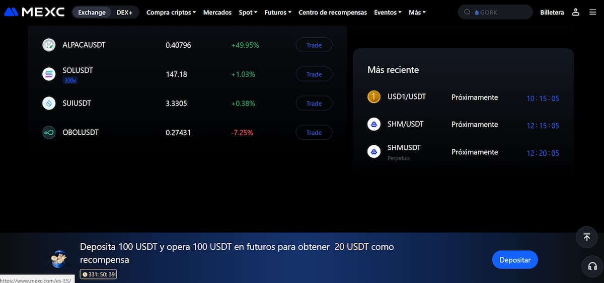 cobrar bonos de depositos en criptomonedas