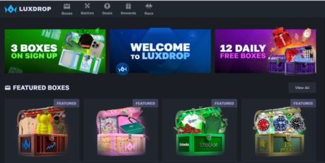 luxdrop cajas misteriosas