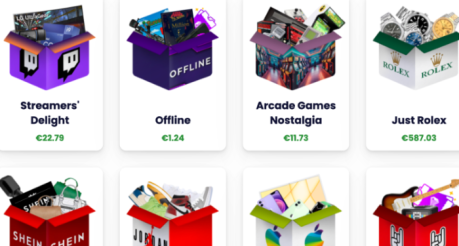 cajas misteriosas para cumpleaños