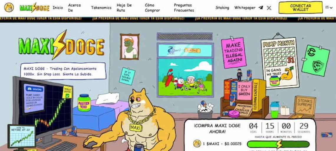 Como comprar maxi-doge