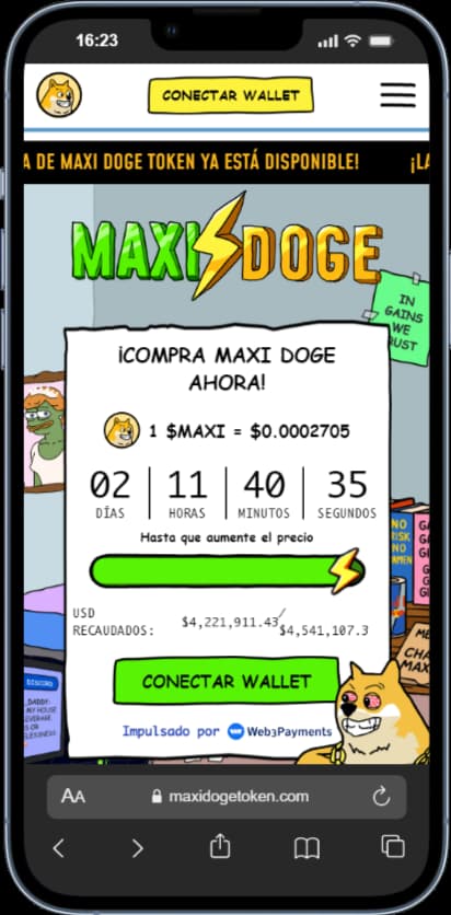 MaxiDoge destaca entre las criptomonedas más rentables