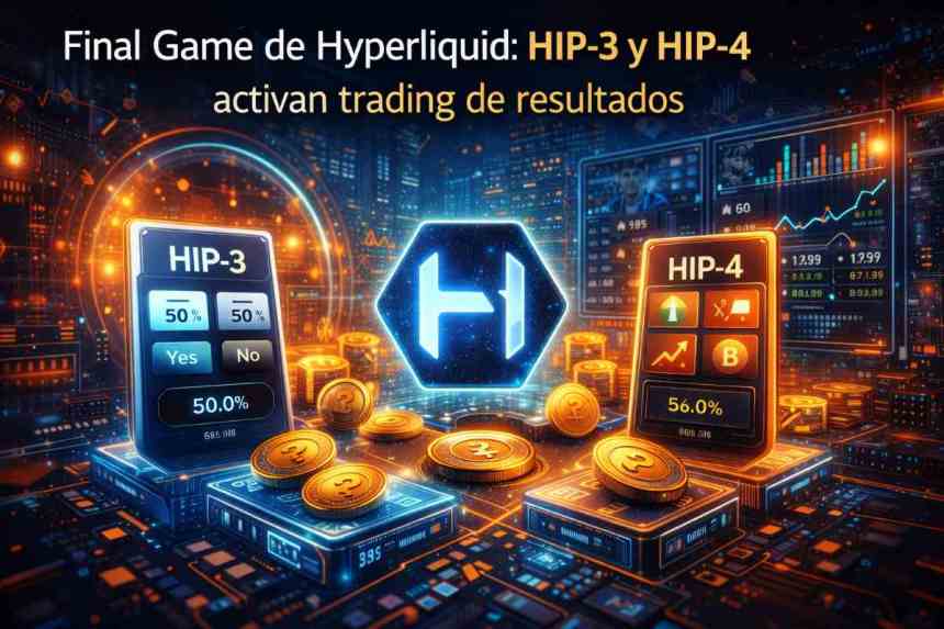 El "Final Game" de Hyperliquid: HIP-3 y HIP-4 activan el trading de resultados y mercados sin permiso