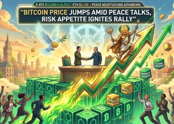 Bitcoin Price Jumps Amid Peace Talks, Risk Appetite Ignites Rally