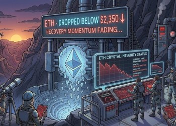 Ethereum cae bajo $2,350: ¿Podrá superar la resistencia y volver a subir?