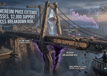 Ethereum Price Extends Losses, $2,000 Support Faces Breakdown Risk