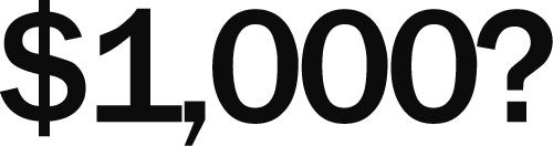 1000 number