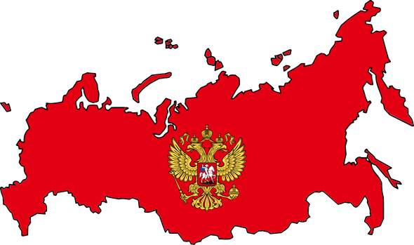 Russia Map Symbol