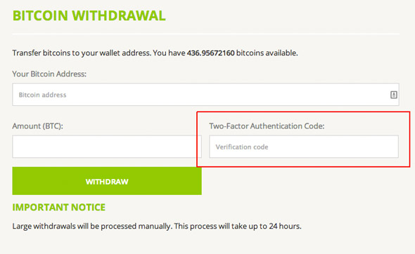 no place for routing number on bitstamp withdrawal