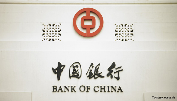 Peoples Bank of China Wall